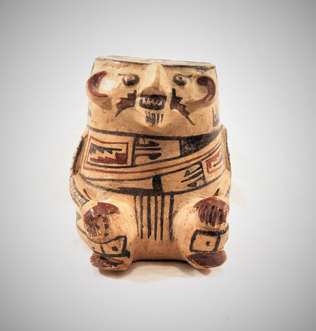 Mata Ortiz Effigy Pottery Bowl