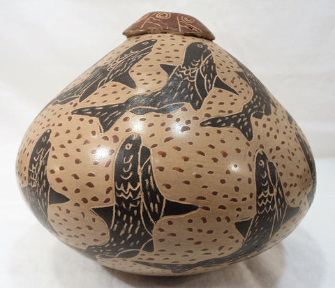 Cristina Ochoa Mata Ortiz Pottery Vessel