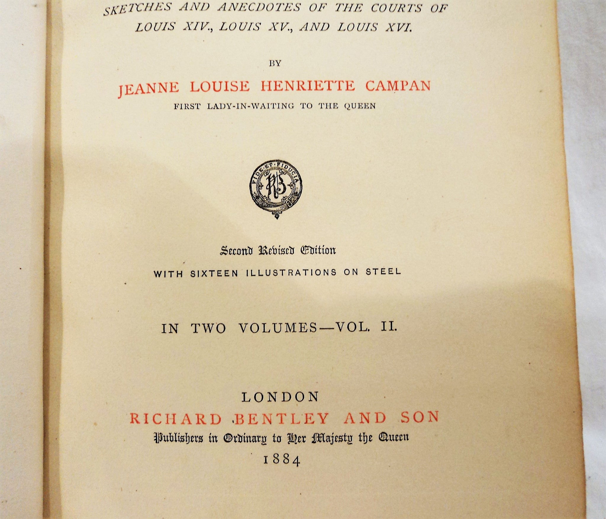 Antique Bentley & Son Two-Volume Books