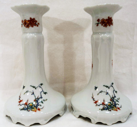 Limoges Candlestick Pair