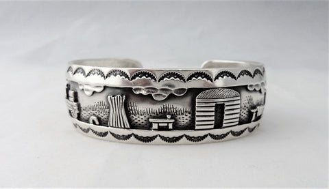 Roland Begay Storyteller Bracelet