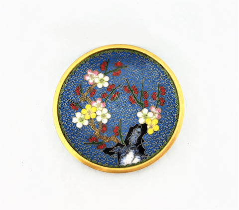 Miniature Cloisonne Plate