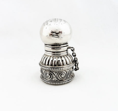 Sterling Silver Repousse Box