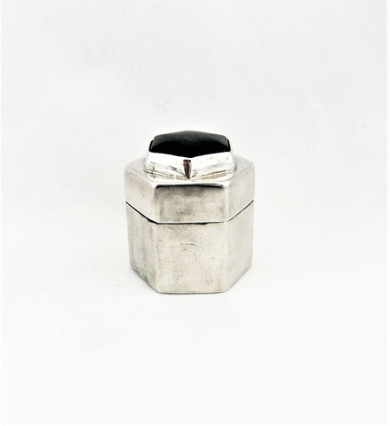 Sterling Silver Hexagonal Box