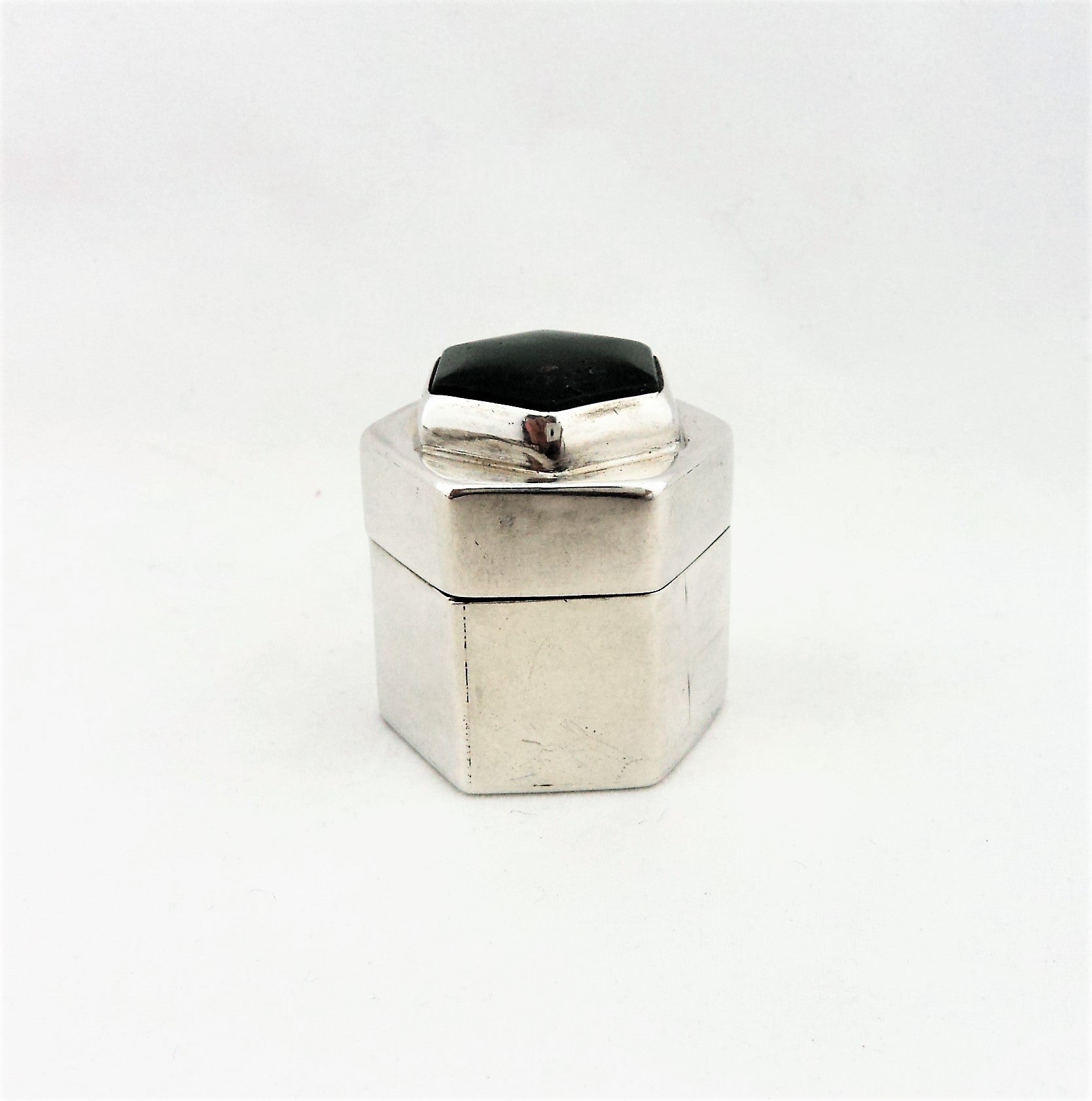 Sterling Silver Hexagonal Box