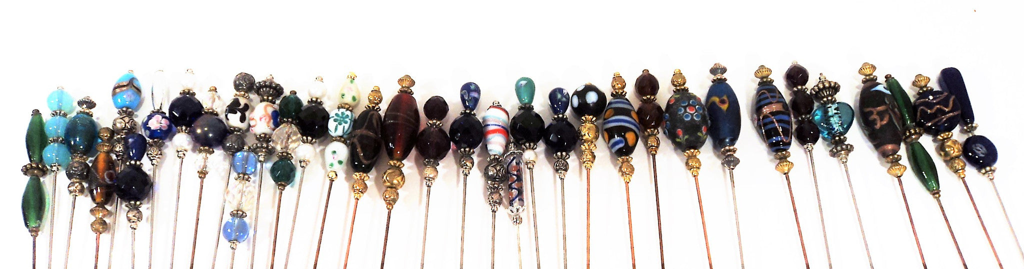 Art Glass & Misc Hat Pins