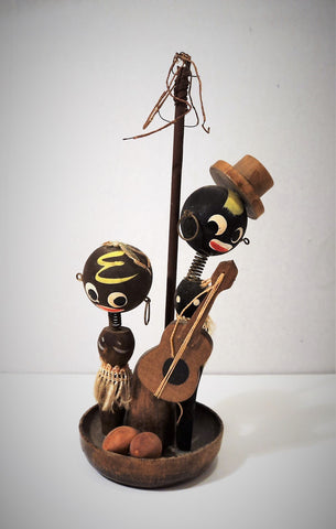 Black Americana Wooden Toy