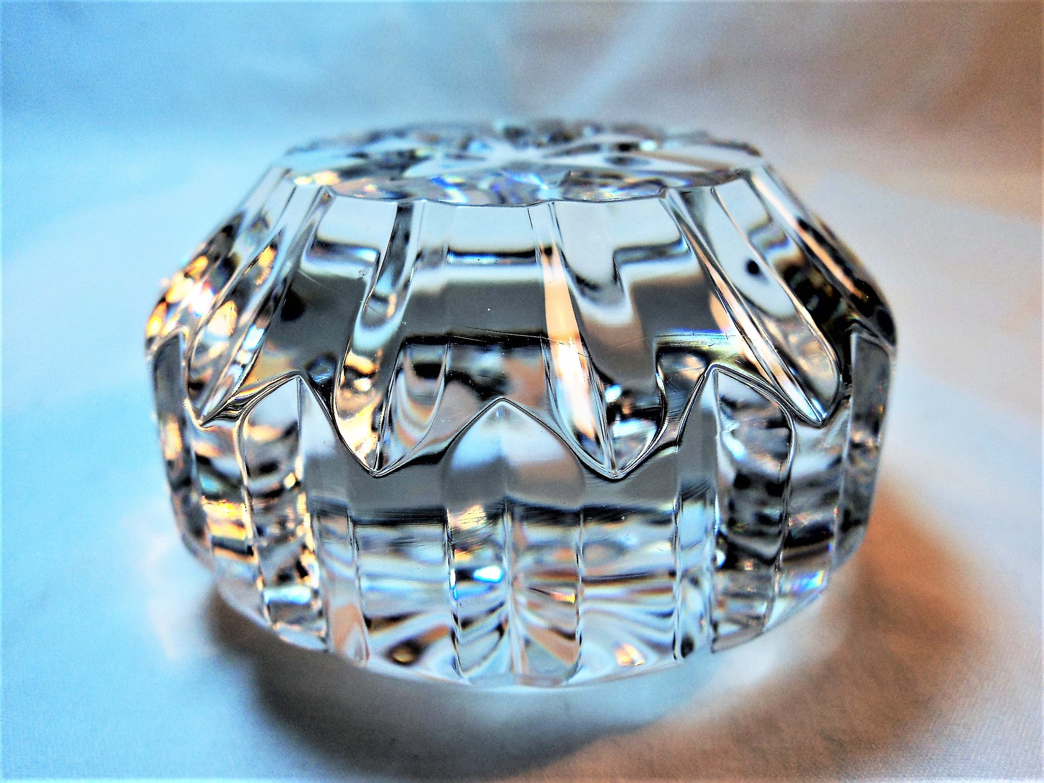 Leaded Crystal Paperweight