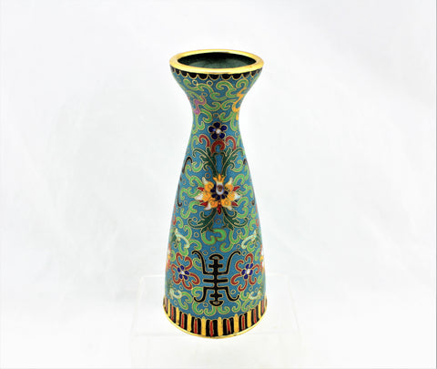 Gilt Edge Cloisonné Vase