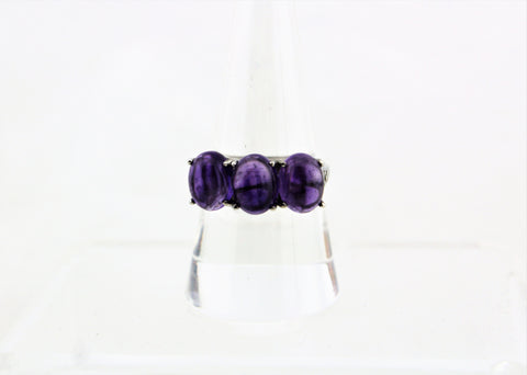 Sterling Silver Amethyst Ring