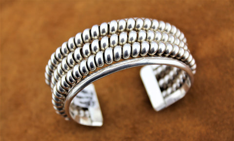 Sterling Silver Coil Bracelet