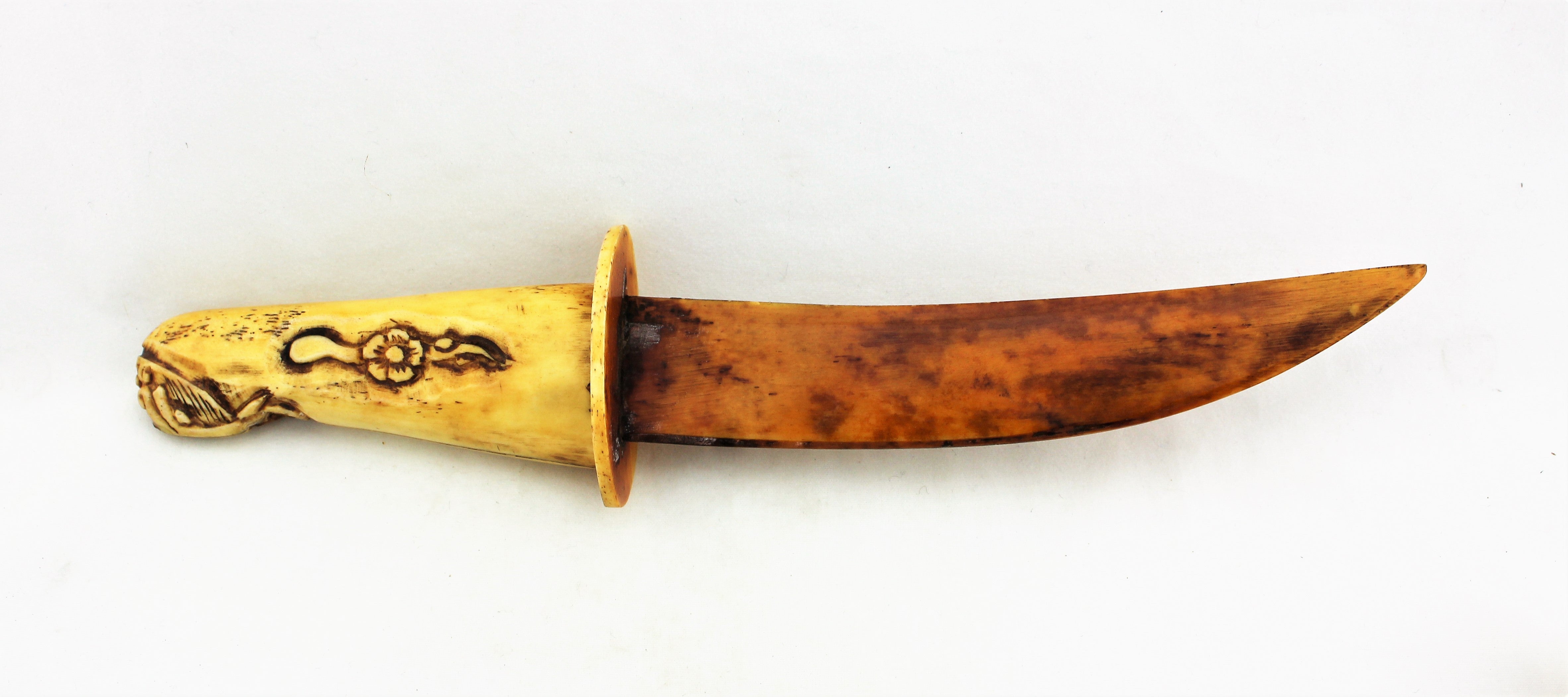 Hand Carved Bone Dagger