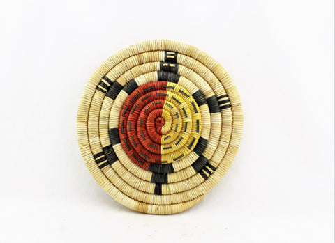 Raised Turtle Hopi Coil Plaque