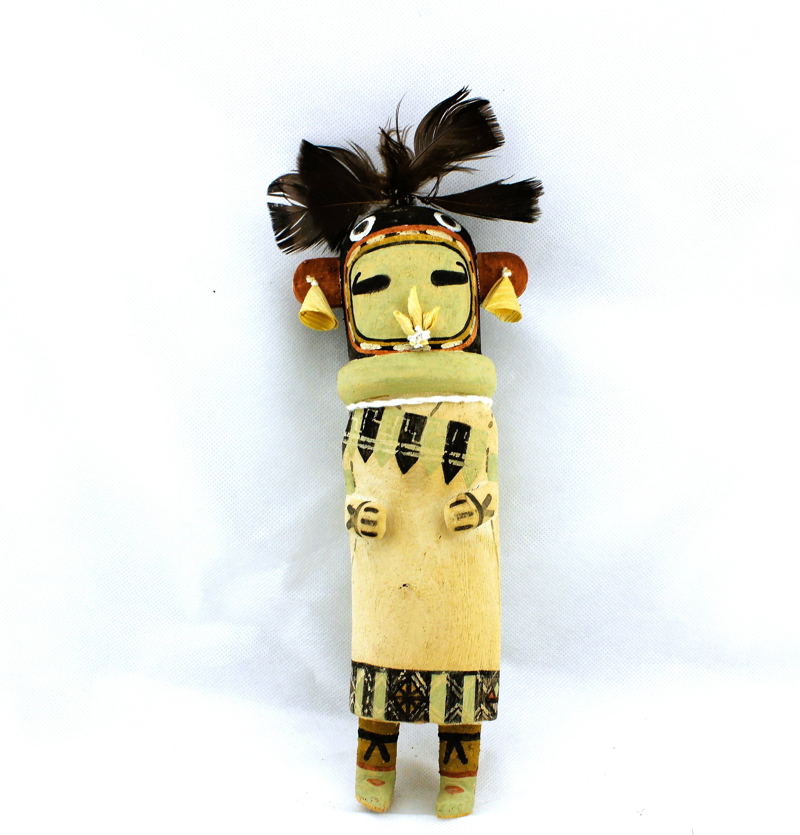 Seed Carrier Kachina by Randy Brokeshoulder