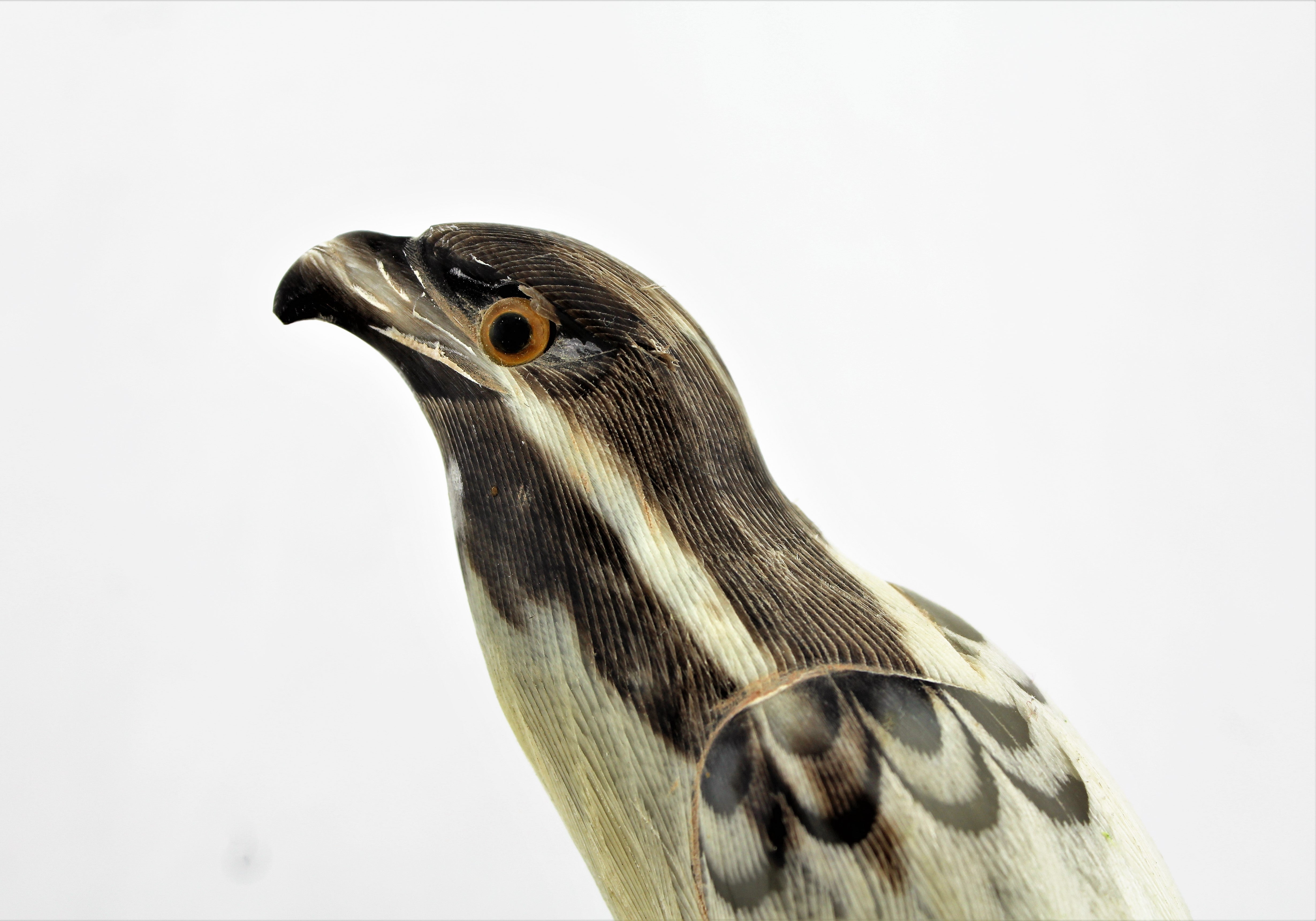 Carved Horn Falcons