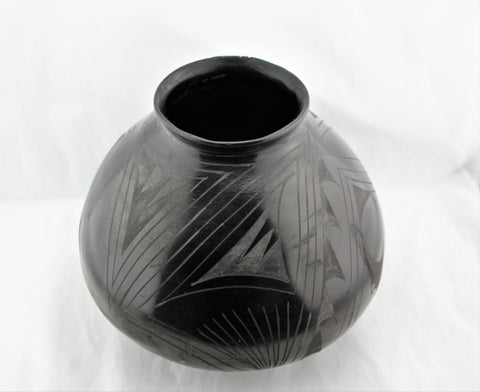 Southwest Blackware Pottery Jar