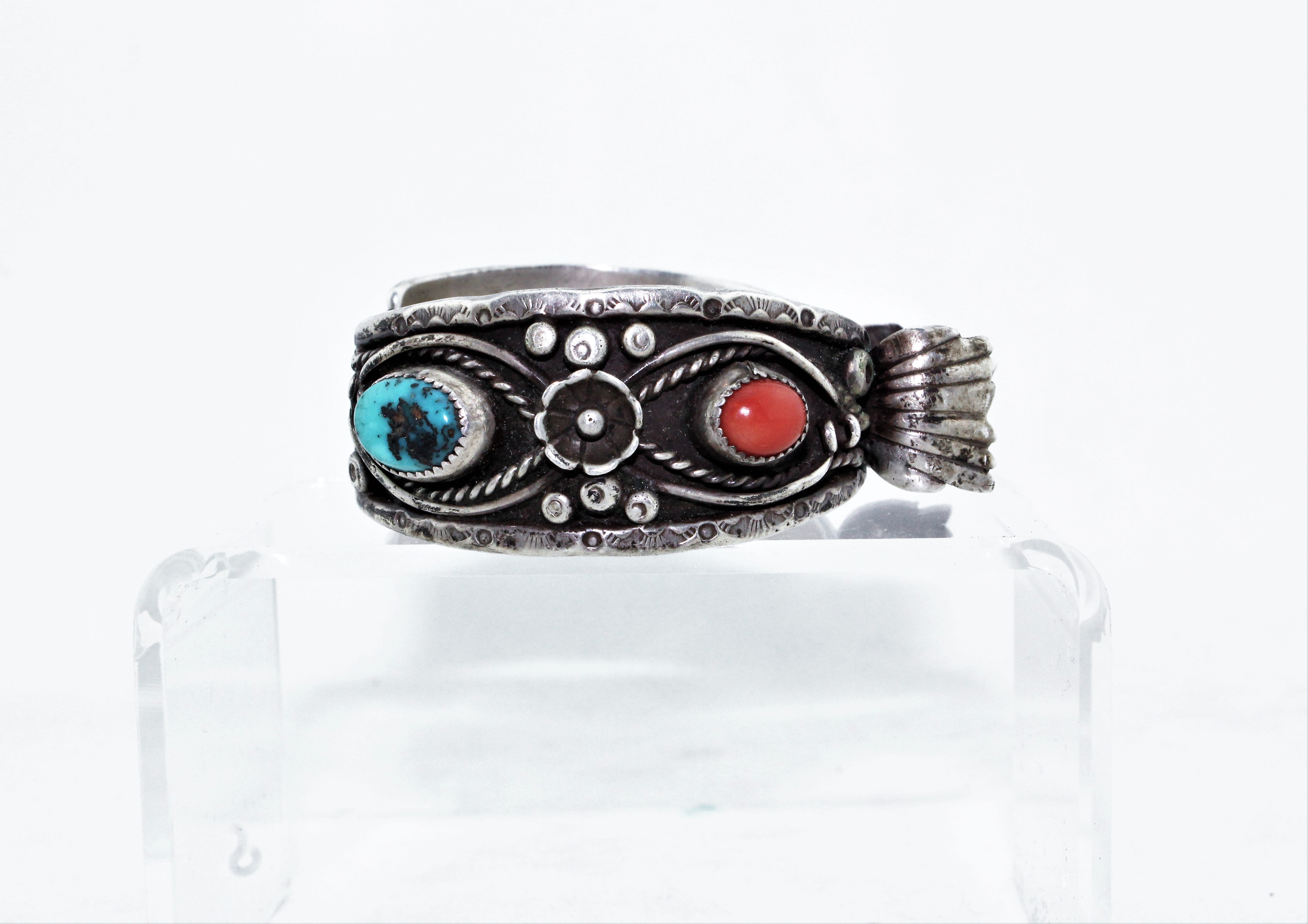 Navajo Sterling Silver Watch Cuff