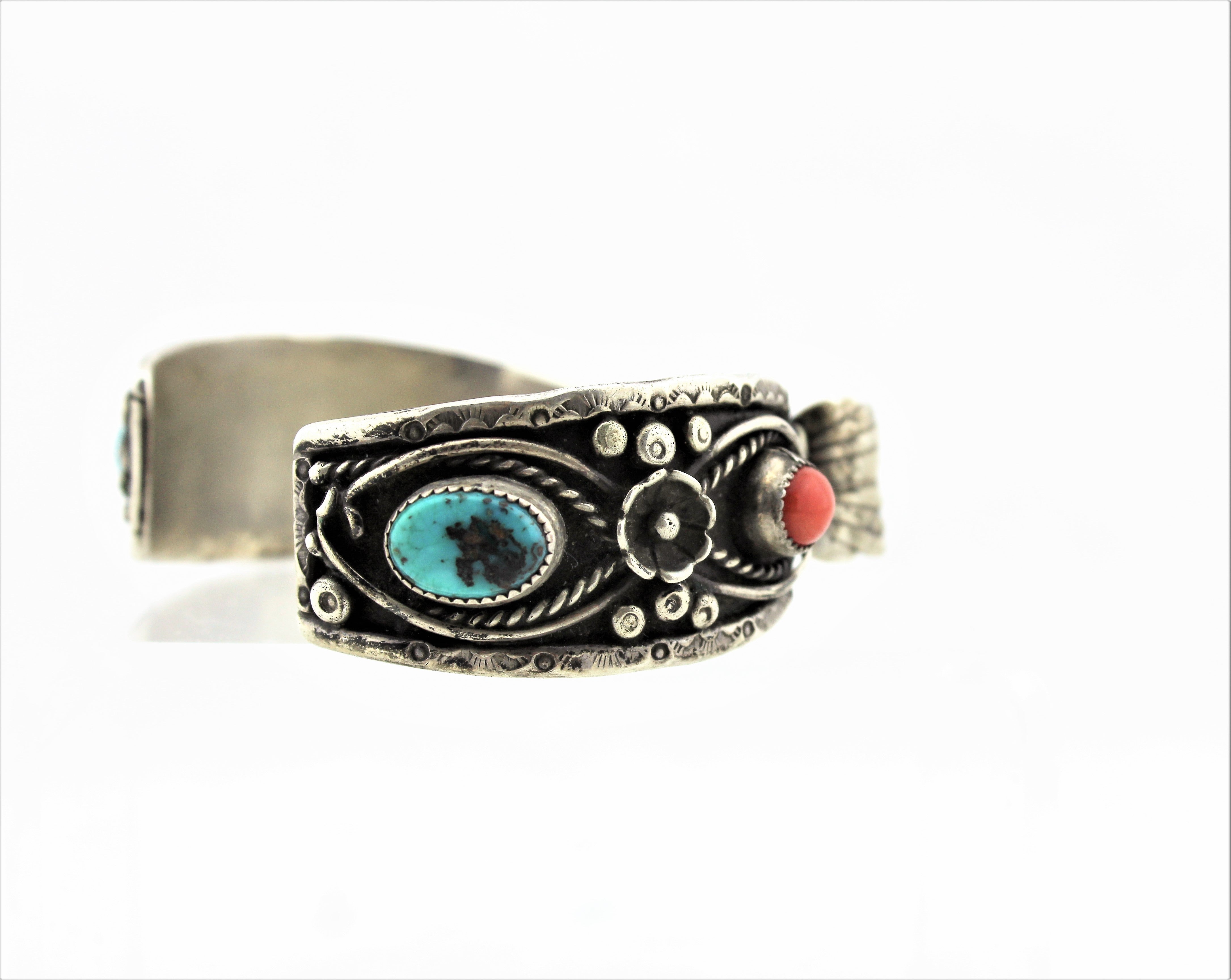 Navajo Sterling Silver Watch Cuff