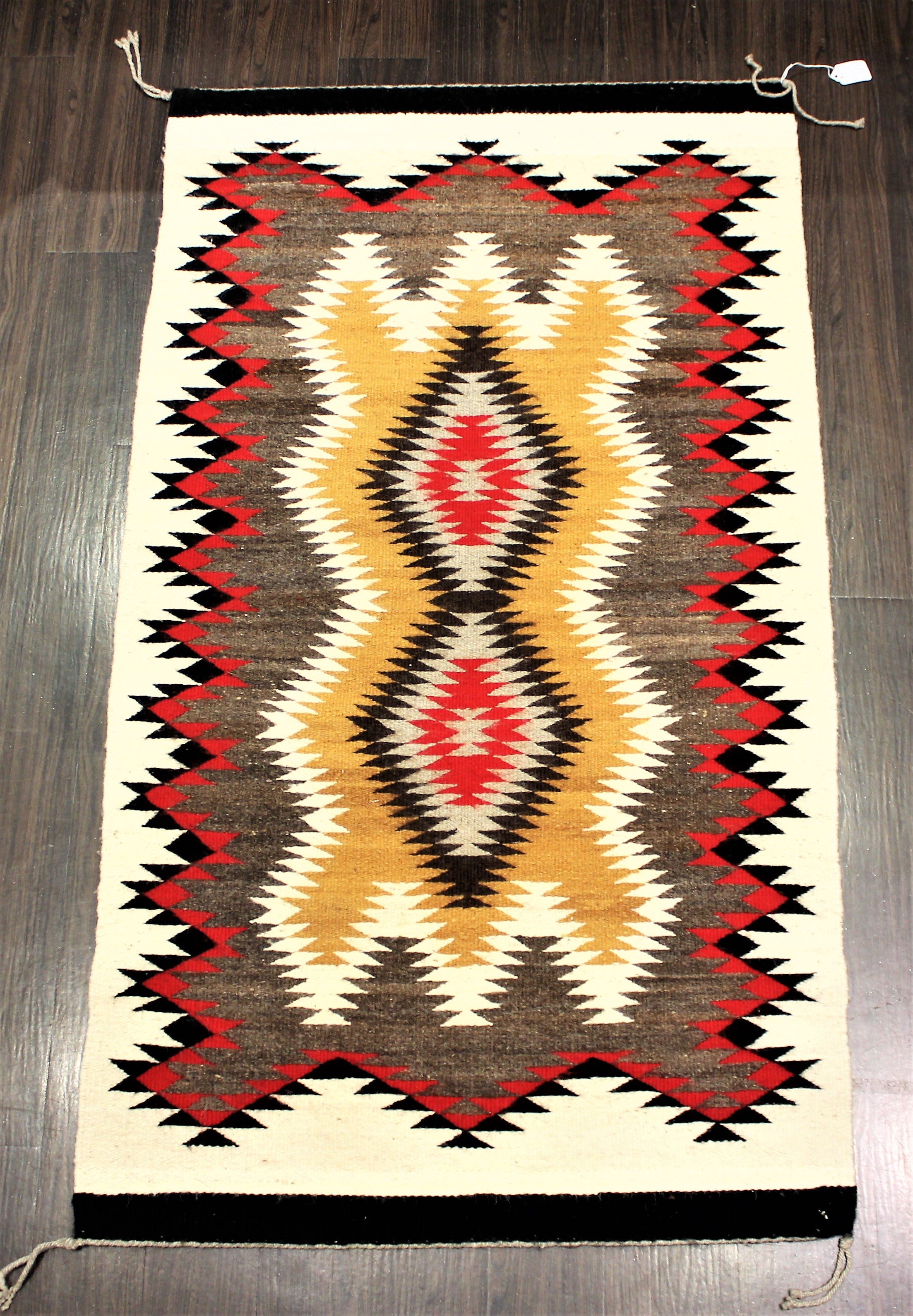 Sunrise Pattern Navajo Rug