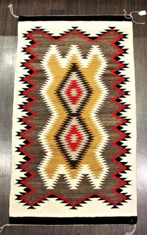 Sunrise Pattern Navajo Rug