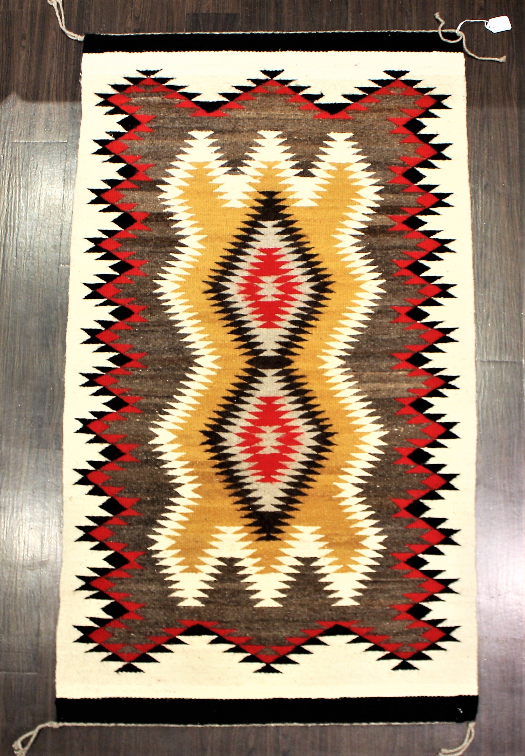 Sunrise Pattern Navajo Rug