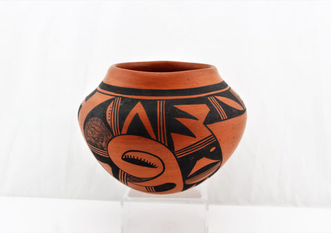 Evelyn Poolheco Hopi Tewa Pottery Bowl