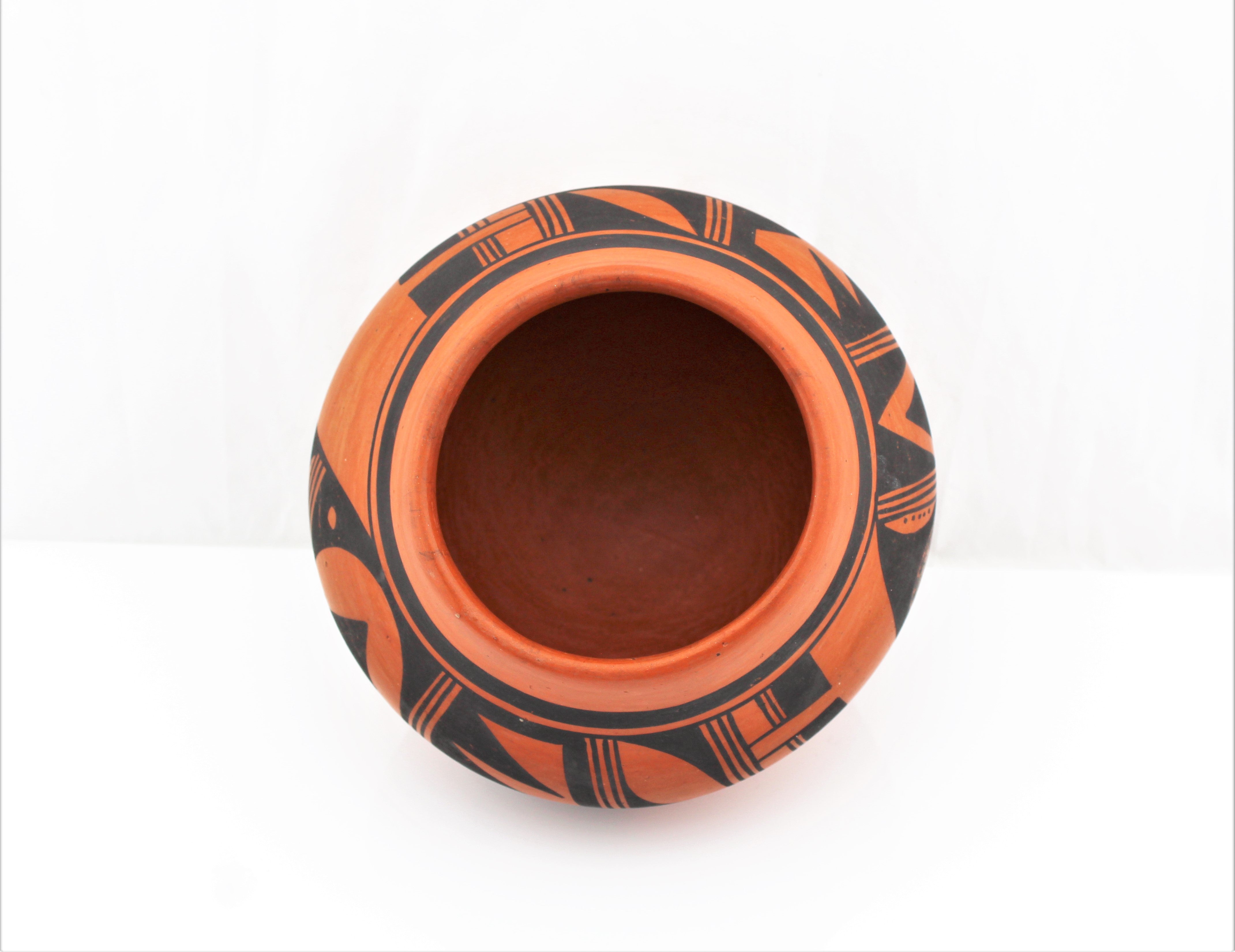 Evelyn Poolheco Hopi Tewa Pottery Bowl