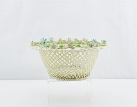 Belleek Porcelain Lace Basket